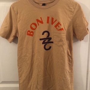 BON IVER MERCH TEE- bought at COACHELLA